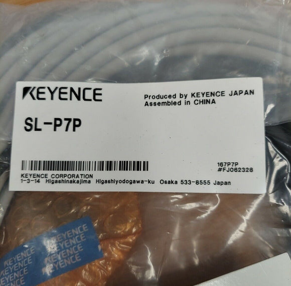 Keyence SL-P7P Safety Light Curtain Cable Set Transmit and Receive