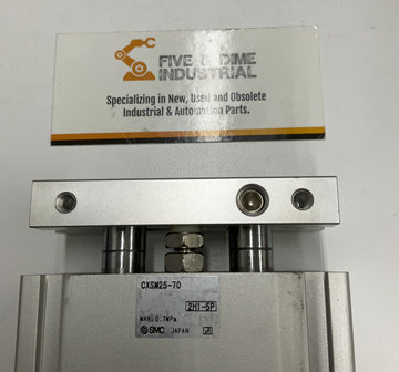 SMC CXM25-70 Pneumatic Dual Rod Cylinder - 0