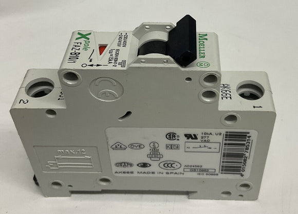 Moeller FAZ-B10/1 XPole Circuit Breaker 10 Amp