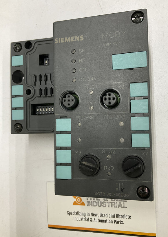 Siemens 6GT2-002-OEB20 Moby ASM 452 Module
