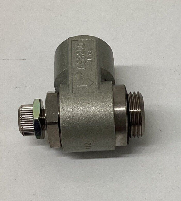 SMC AS3200-G03-X12 90° Flow Control Valve