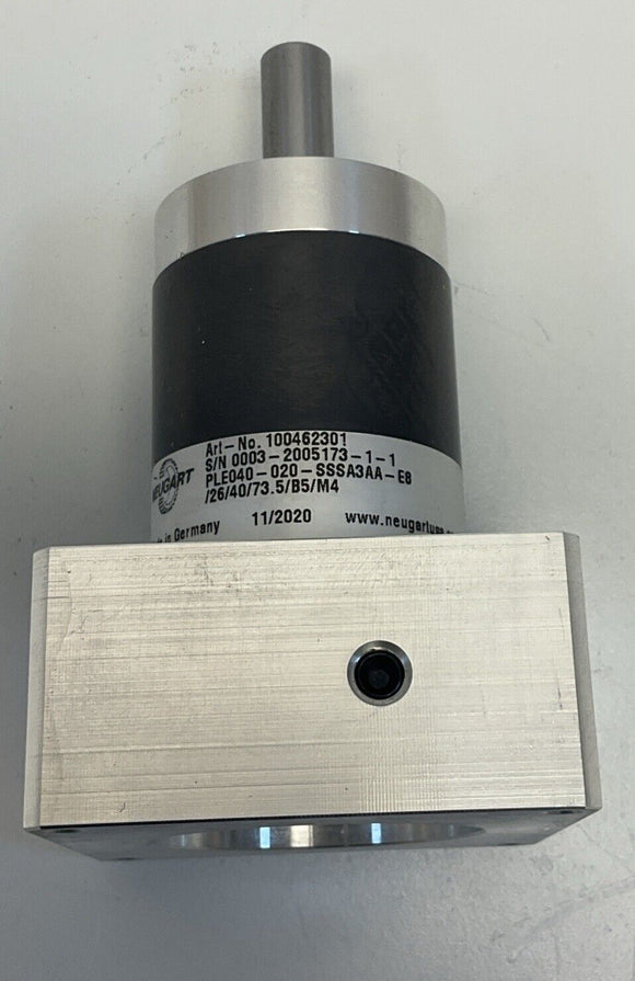 Neugart Pleo 40-020-SSSA3AA Planetary Gearbox 20:1 Mfg 11/20