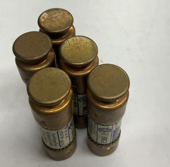 Fusetron FUSE FRN-R-8/10 Lot of 5