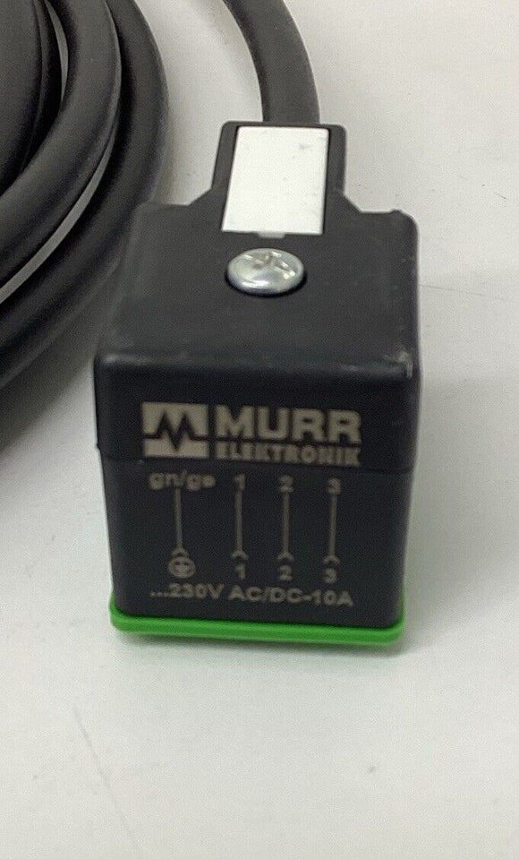 Murr 7000-18111-6170300 4-Wire MSUD Valve Plug A-18mm 3 Meter