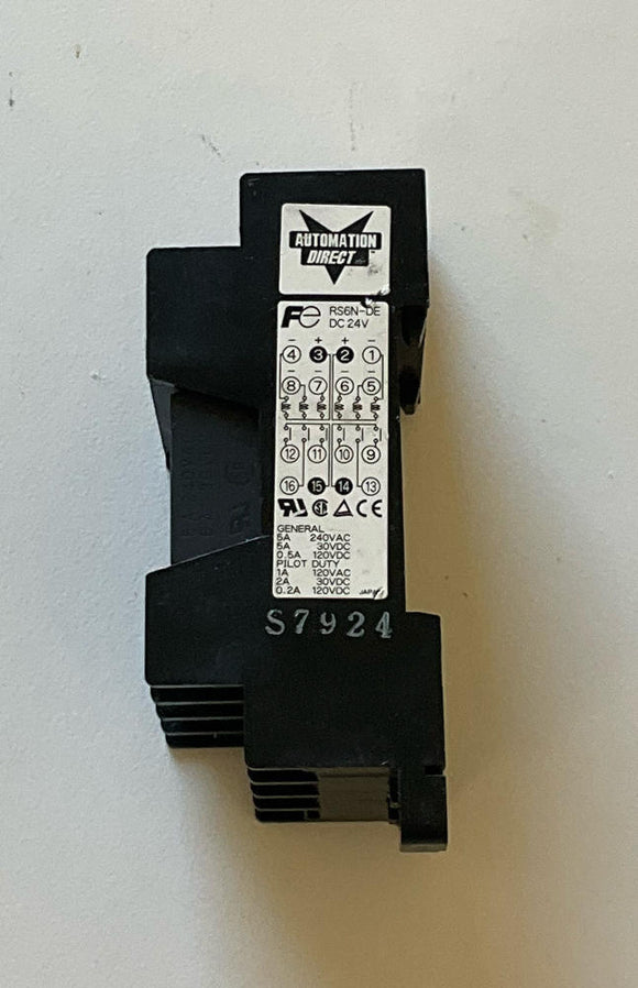 Automation Direct RS6N-DE 24VDC Relay Module