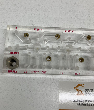 Clippard CM-024 Subplate for R-932 Sequencing System - 0