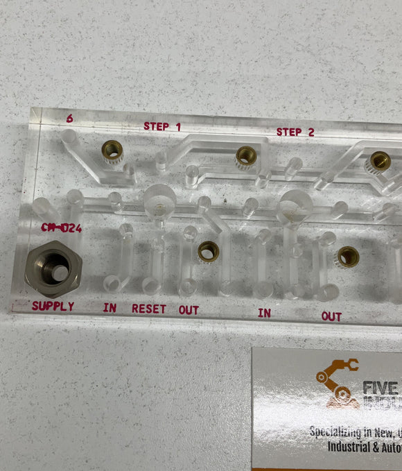 Clippard CM-024 Subplate for R-932 Sequencing System