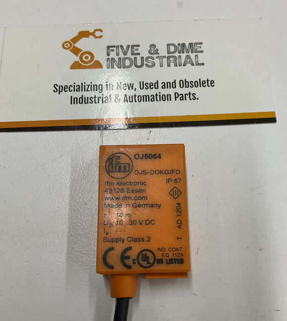 IFM Effector 200 OJ5064 Photoelectric Sensor 15M