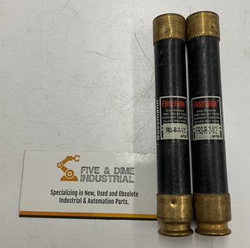 Bussmann Fusetron FRS-R-2-1/2 600V Fuses.  Lot of 2