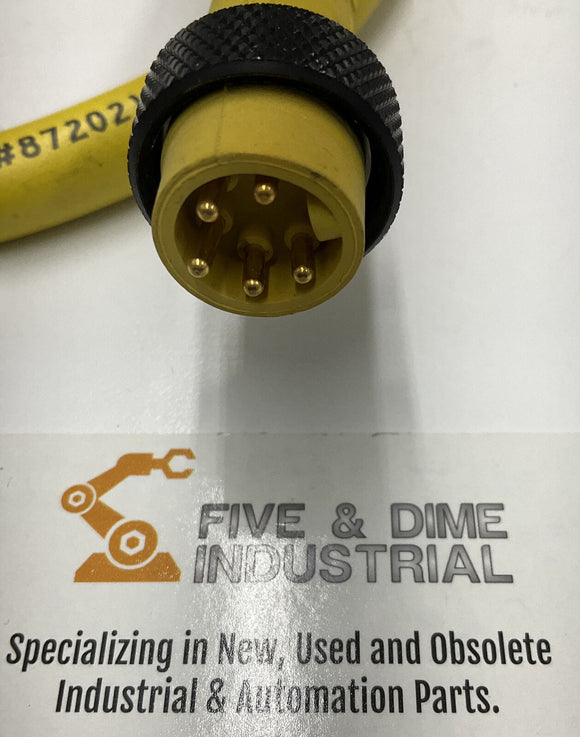 TPC Wire & Cable 98047 BZ7P Female Cable 5-Pin Male to 90°