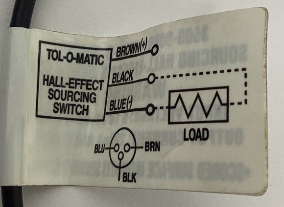 Tolomatic 36009089 Hall Effect Switch Sensor