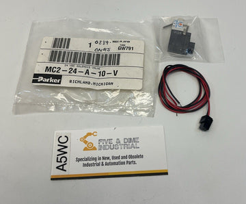 Parker MC2-24-A-10-V 24VDC Solenoid Valve