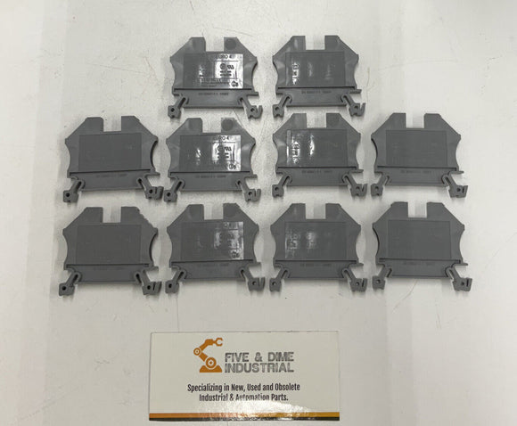Morsettitalia Euro4 DIN Rail Contact Block Lot of 10