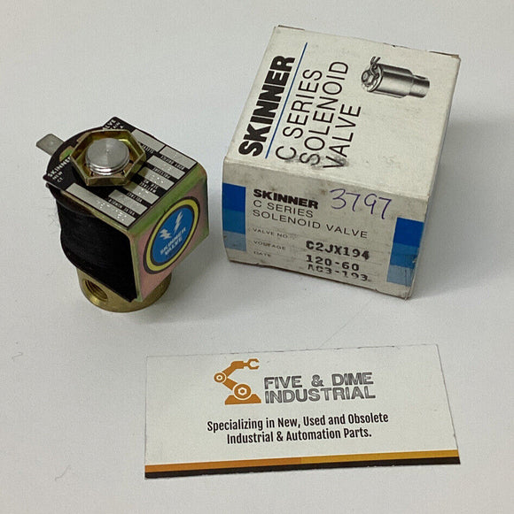 Honeywell Skinner C2JX194 C Series Solenoid Valve 120/60V