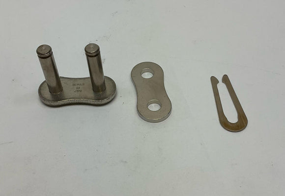 Renold Syno  60A1SNS26I  Lot of 10 #60 Connecting Link  3/4'' Pitch, Spring Clip