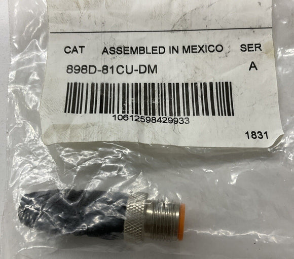 Allen Bradley 898D-81CU-DM M12, 8-Pin, Termination Plug