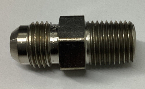Parker 6-FTX-SS Male 1/4" NPT to JIC 37° Fitting SS