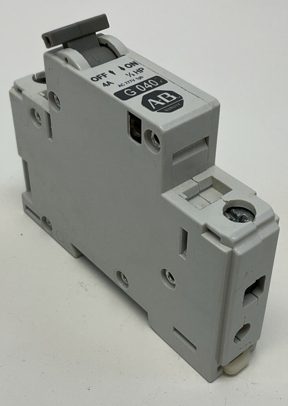 Allen Bradley 1492-CB1 G040 Circuit Breaker 4A 1 Pole