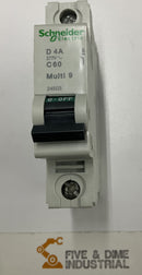 Schneider Electric 24503 Circuit Breaker Multi 9 C60  4A-2