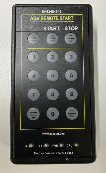 Akostar SA63484649 AGV Remote Start Control - 0