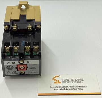 Allen Bradley 700-P400A1 Ser. B Control Relay 4-Pole