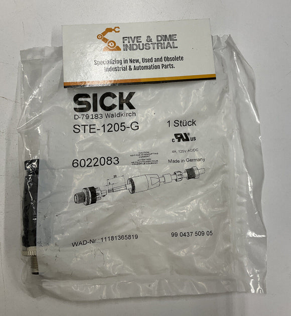 Sick STE-1205-G Field Connector Screw Terminal 4-Pole
