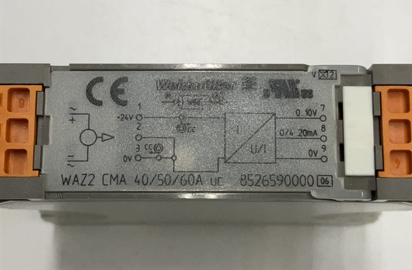 Weidmuller WAZ2 CMA 40/50/60A  8526590000 Signal Conditioner