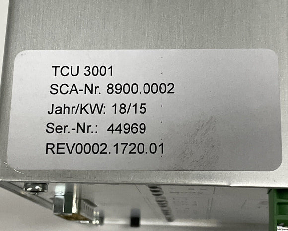 SCA Schucker 8900.0002 TCU 3001 Power Supply