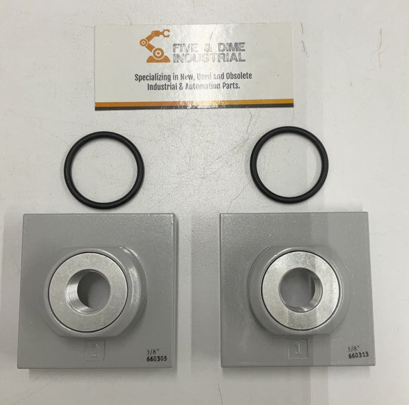 Festo MS6-AGC Cylinder Sub Base Set 3/8" Connection Plate 526081