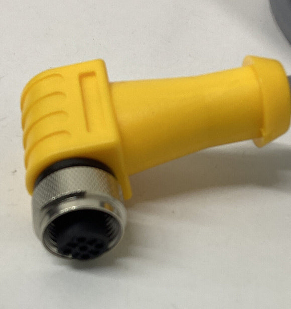 Turck WKS4.5T-5 Cable U-00221 M12 Female Right Angle 5-Meters