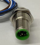Murr 7000-13525-9720050 M12  5-Pole, Male Receptacle 0.5M-3