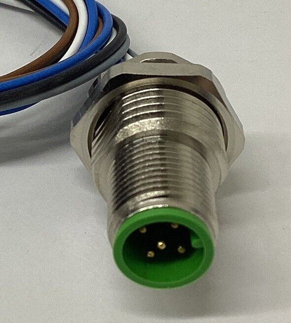 Murr 7000-13525-9720050 M12  5-Pole, Male Receptacle 0.5M