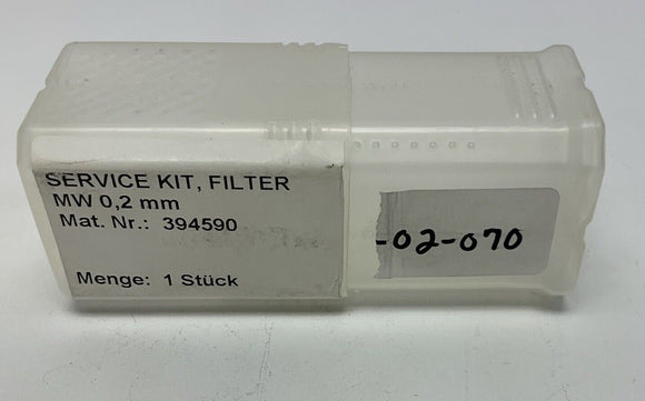 Nordson 394590 Filter Service Kit