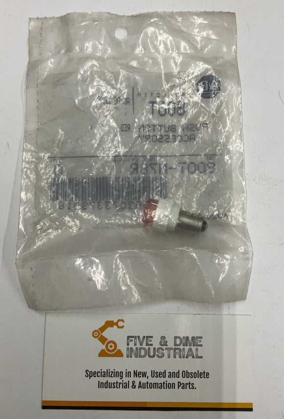Allen Bradley 800T-N78R Push Button Red Accessory