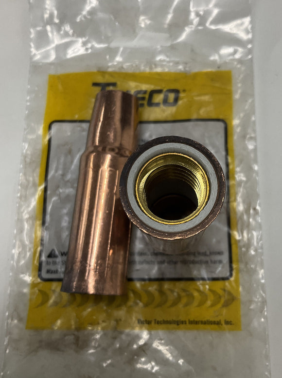 Victor Tweco EL24CT-62R Package of (2) Genuine Mig Welding Nozzle 0.625
