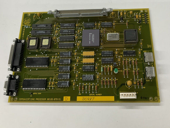 Allen Bradley 80165-078-51 Ser D Communication Processor PCB