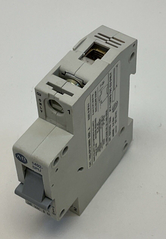 Allen Bradley 1492-SPU1B080 8 Amp, 240 VAC Circuit Breaker