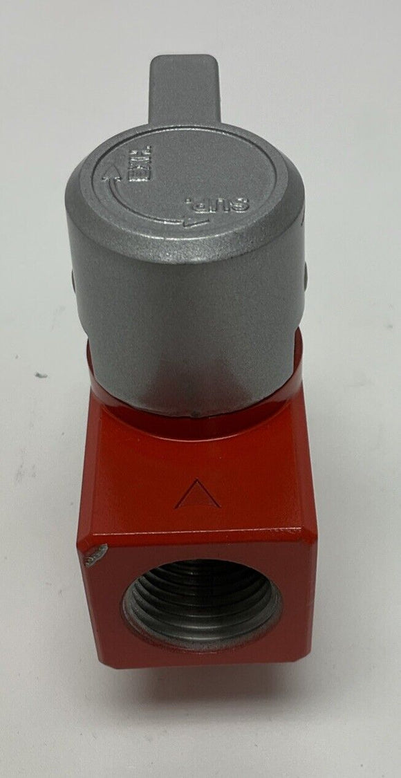 SMC VHS400-04-X1 Pressure Relief Valve 3-Port 1/2" NPT
