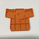 Wago 281-309 Orange Terminal Block End Barriers Lot of 25-4