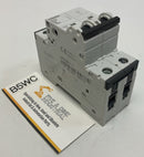 Siemens 5SY4211-7 5-Amp, 2 Pole Circuit Breaker MCB C5-1