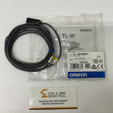 Omron TL-W3MB1 Proximity Sensor 12-24VDC  2 meters