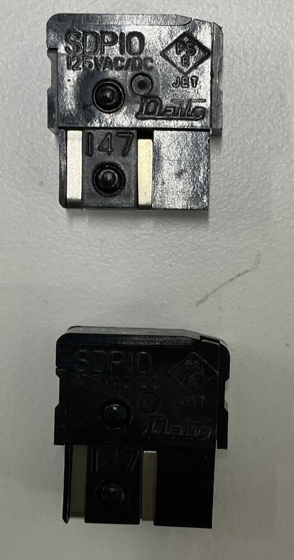 Fanuc A60L-0001-0486/1.0 Daito Fuse SDP10 (Lot of 2)