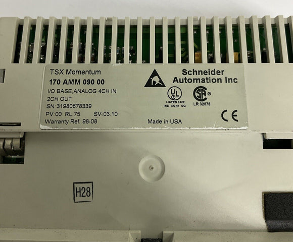 Schneider 170-AMM-090-00 TSX Momentum Module Modicon