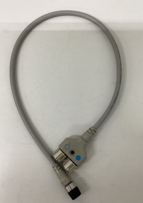 Omron XS5R-D426-B11F M12 Smart Click Y Cable 2F x 1 Male 0.5M