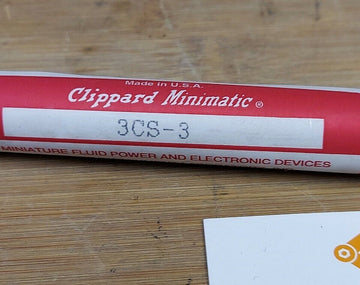 Clippard 3CS-3 3/8” Cylinder Single Acting Spring Return Stud Mount - 0