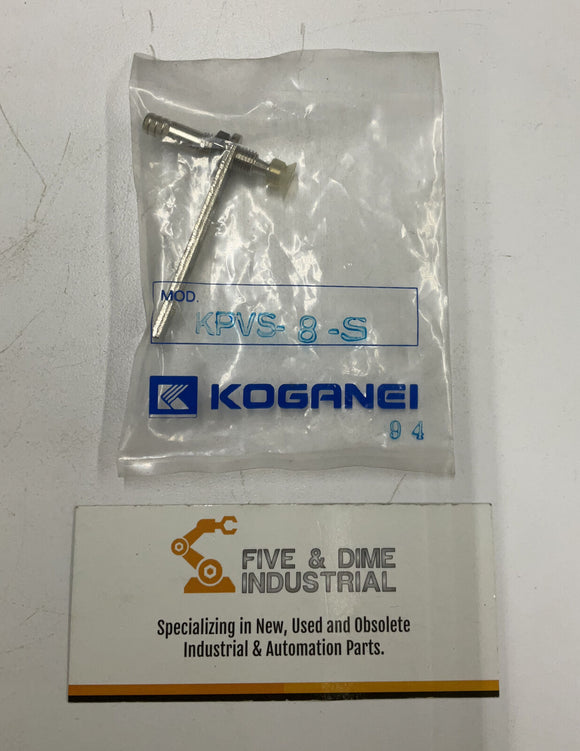 Koganei KPVS-8-S Suction Cup Assembly 8mm Pad 3mm Stroke