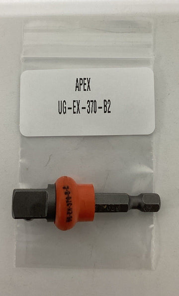 Apex UG-EX-370-B2  U-Guard 1/4'' Power Drive to 3/8'' Square