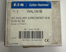 Eaton Hammer WAL1A1B Auxiliary Alarm Contact 240V 6A-2