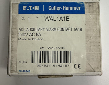 Eaton Hammer WAL1A1B Auxiliary Alarm Contact 240V 6A - 0