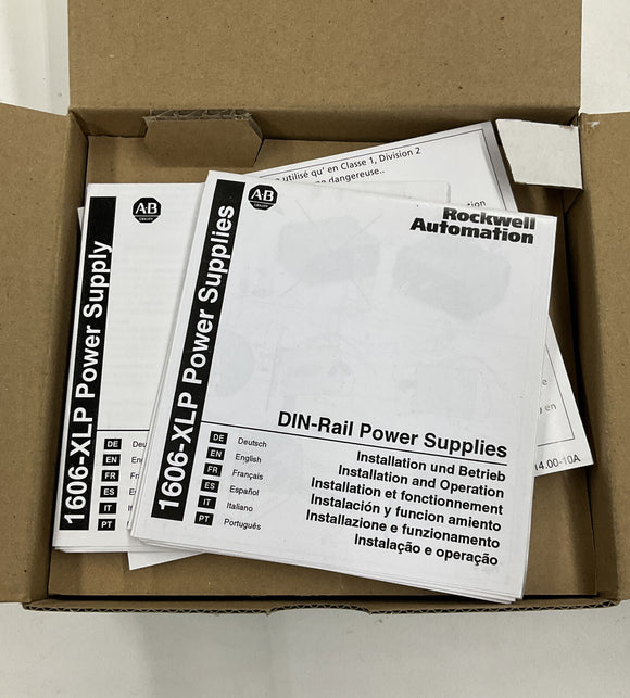 Allen Bradley 1606-XLP25A Power Supply 25W In 100-240AC, Out 5 Vdc